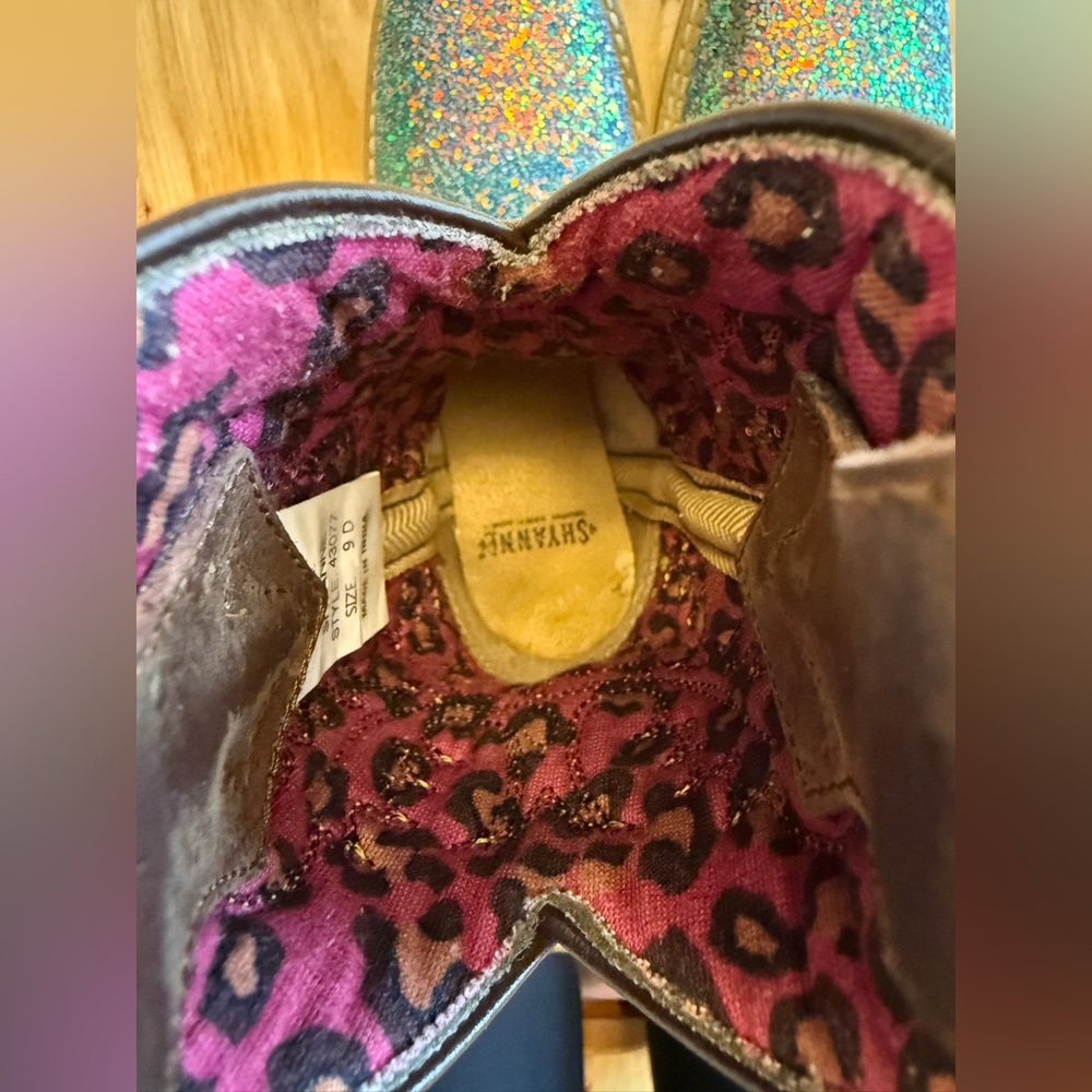 Shyanne Girl Glitter Western Boots - Picture 6 of 16